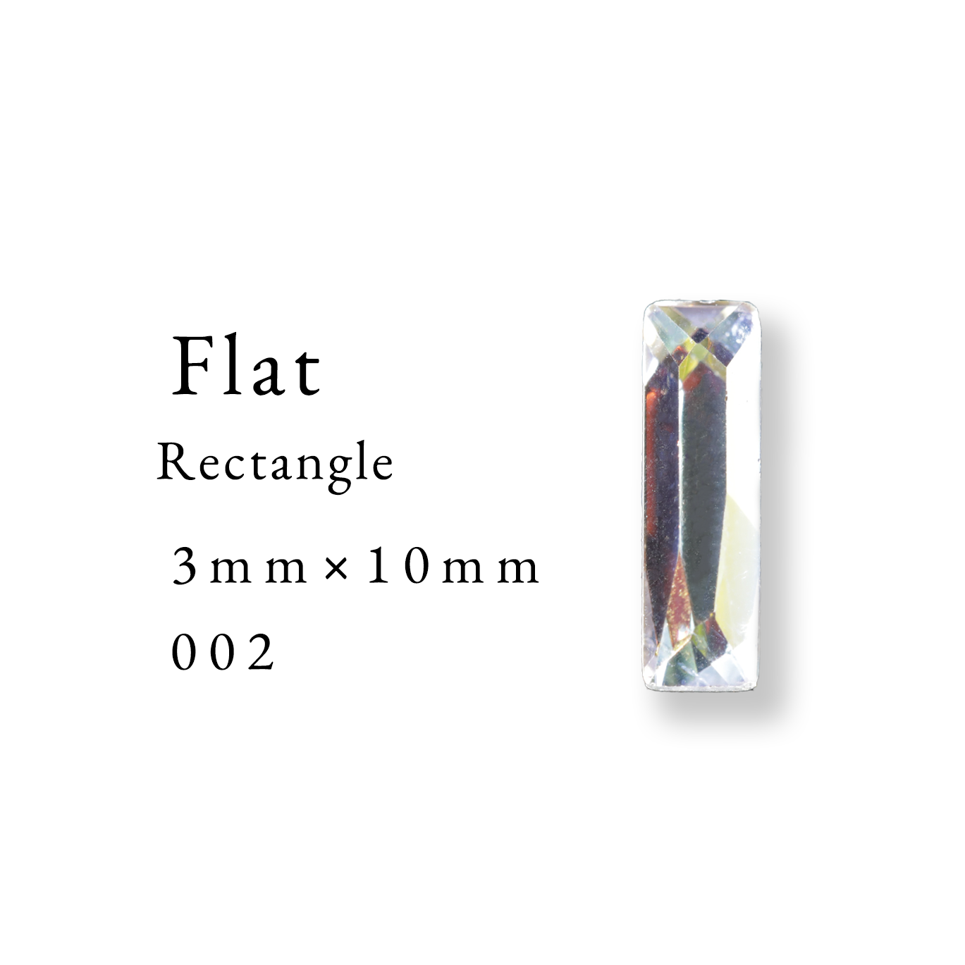 Enoi Parts - Flat Rectangle 3×10 #02