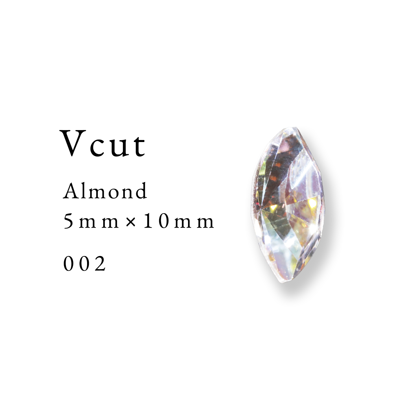 Enoi Parts - V Cut Almond 5×10 #002