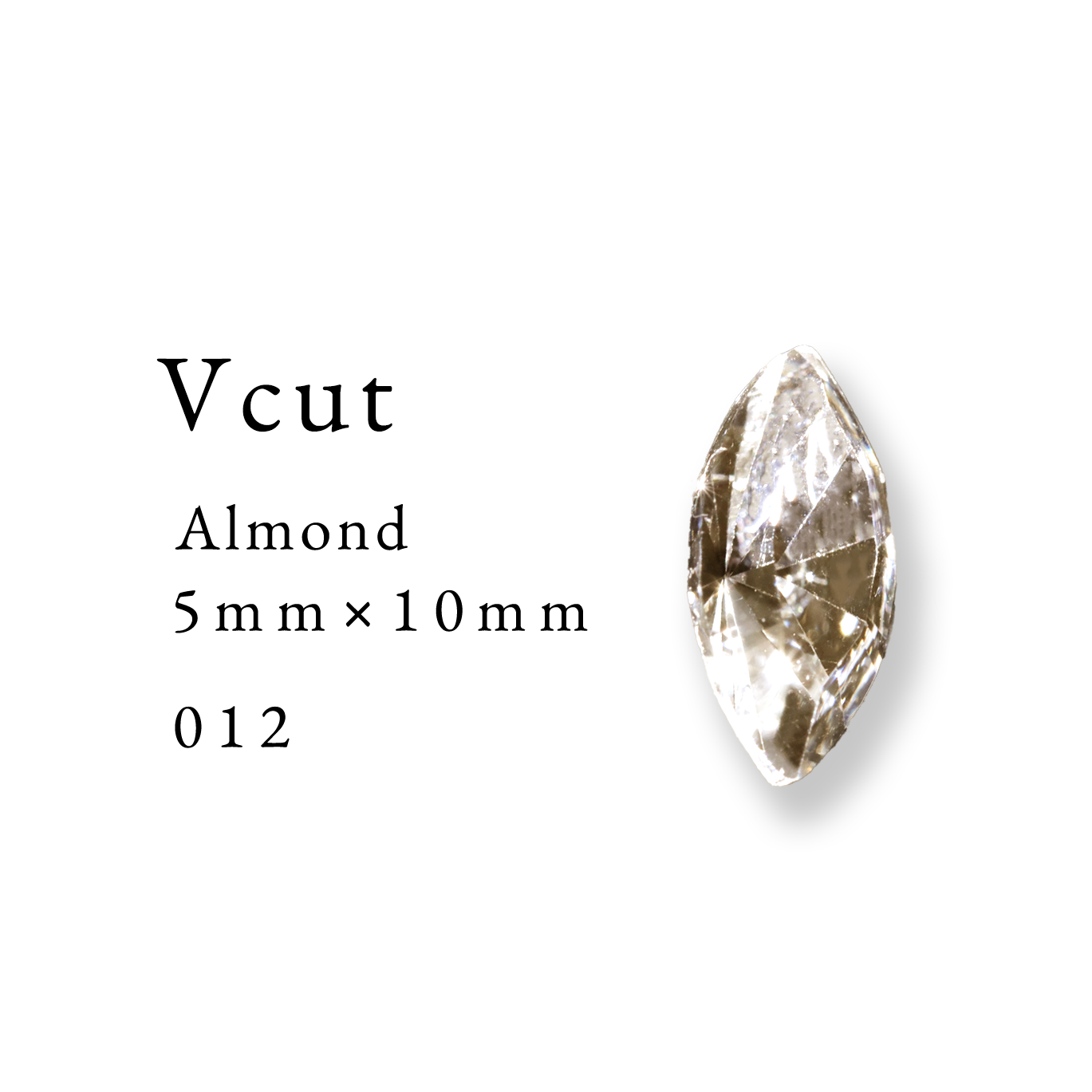 Enoi Parts - V Cut Almond 5×10 #012