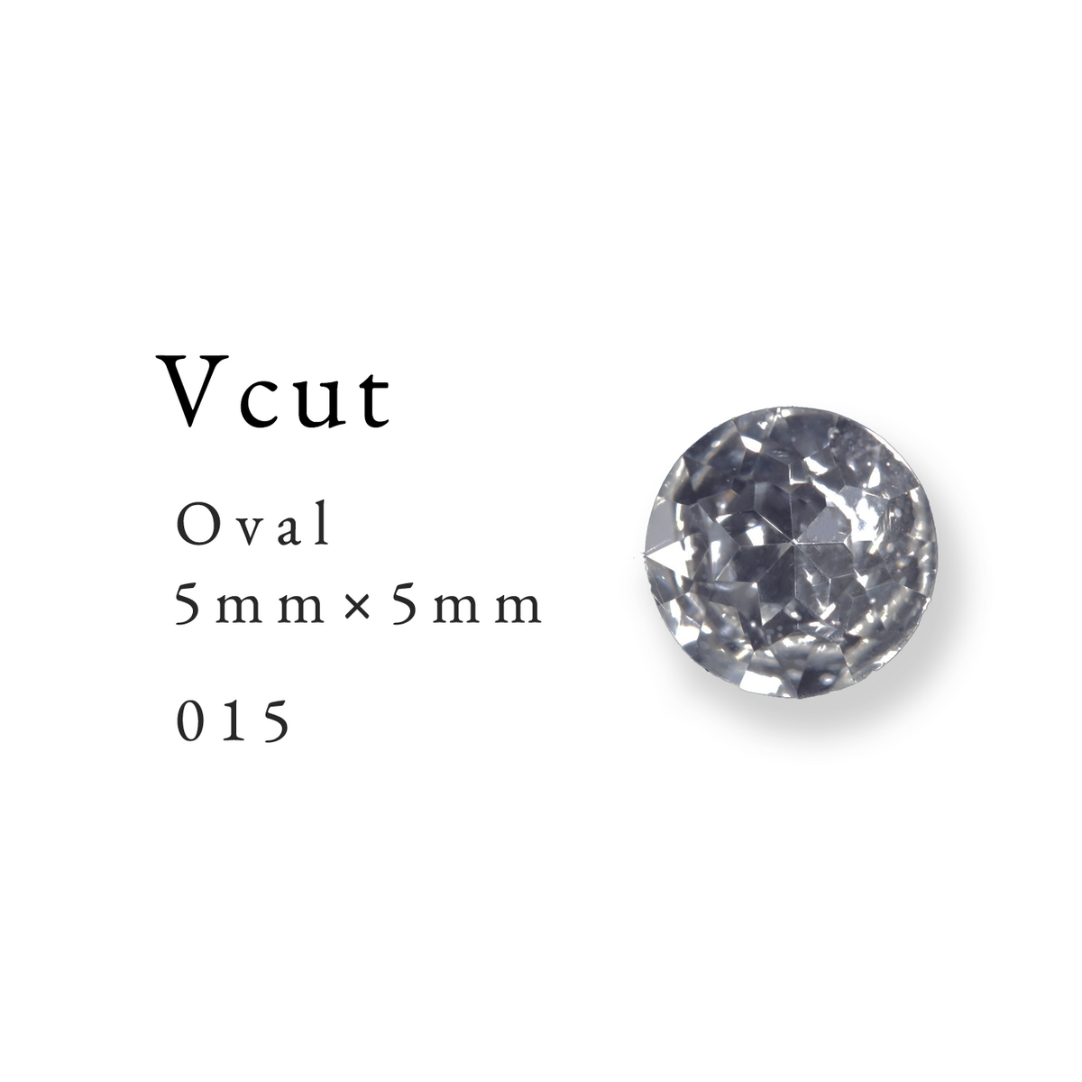 Enoi Parts - V Cut Oval 5mm #015