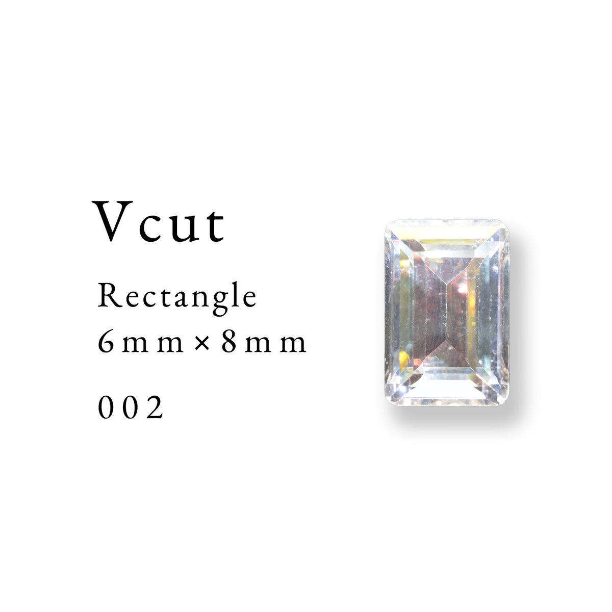 Enoi Parts - V Cut Rectangle 6×8 #002