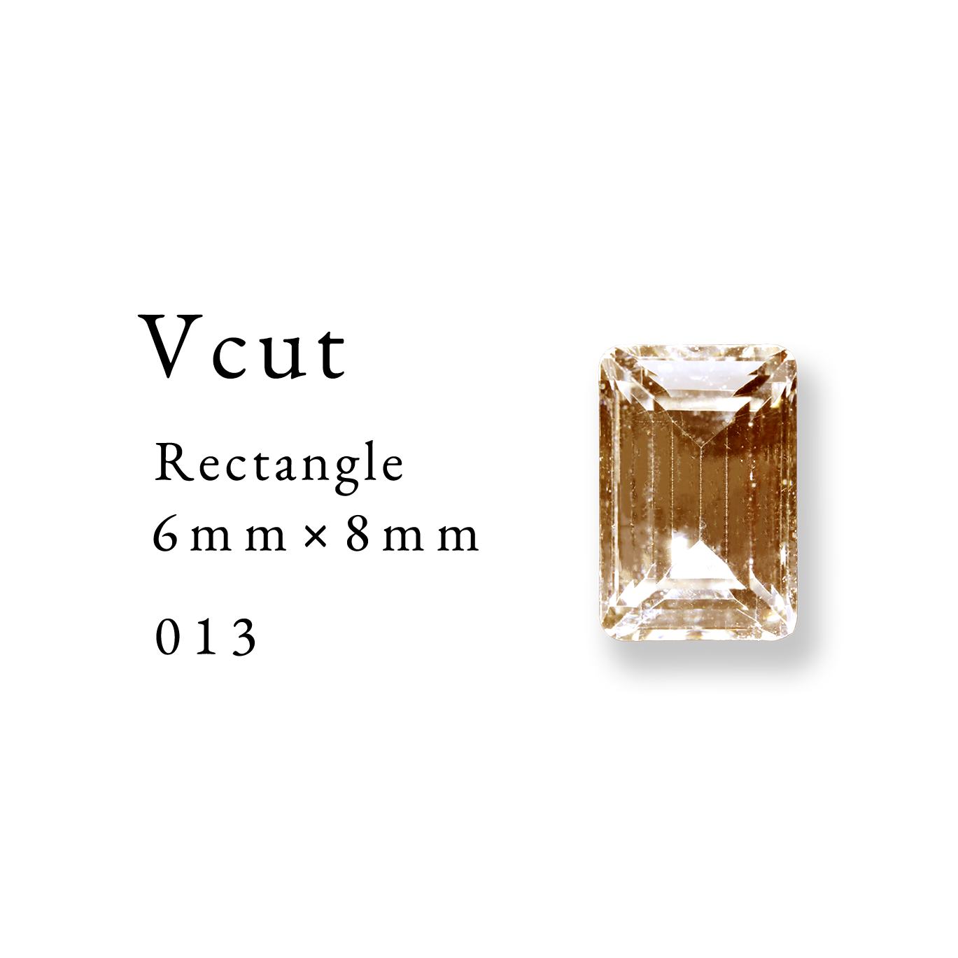Enoi Parts - V Cut Rectangle 6×8 #013