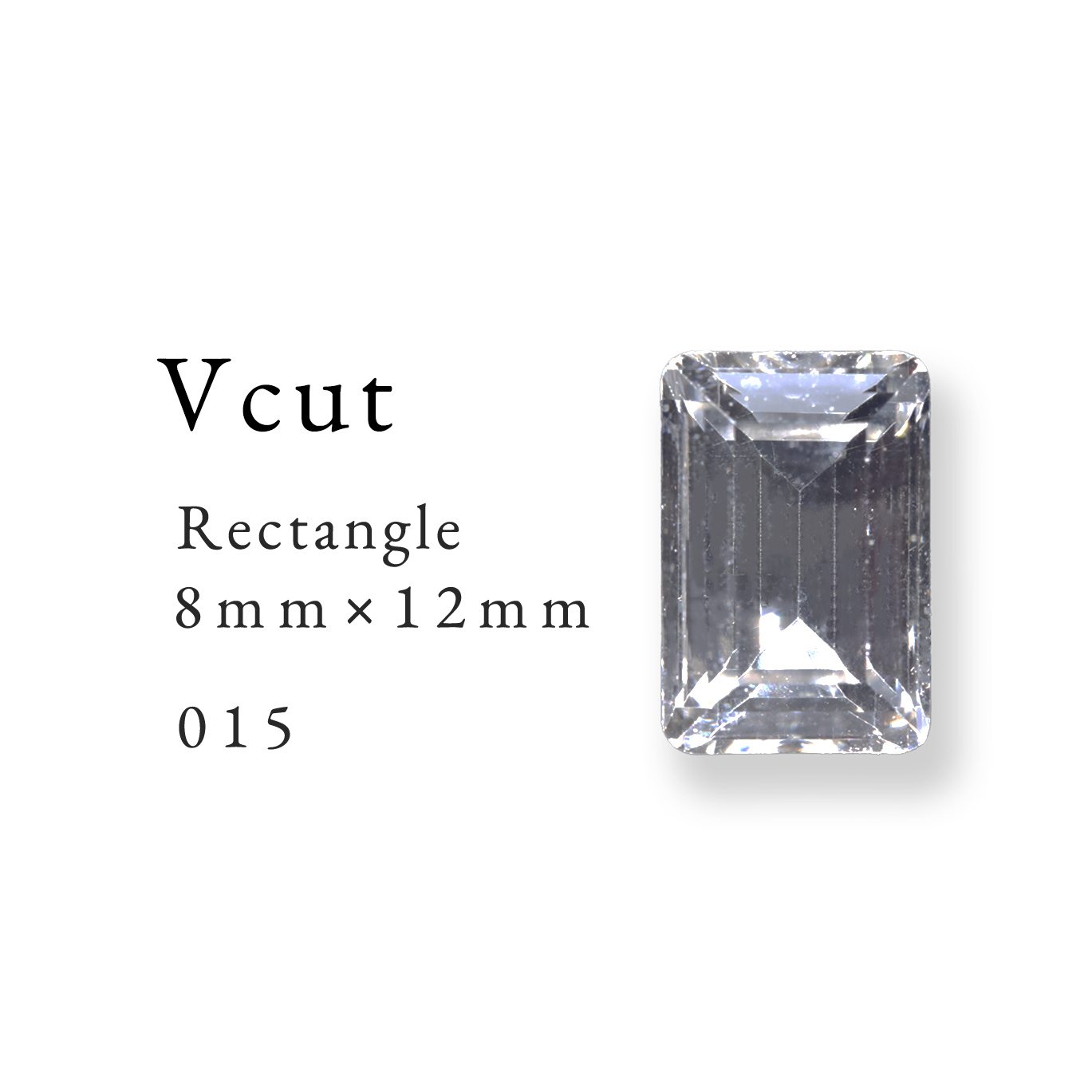 Enoi Parts - V Cut Rectangle 8×12 #015
