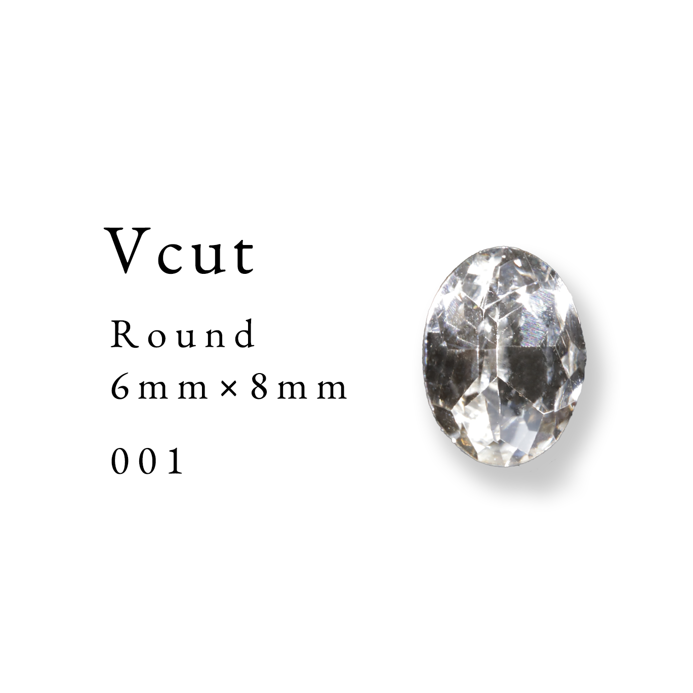Enoi Parts - V Cut Round 6×8 #001