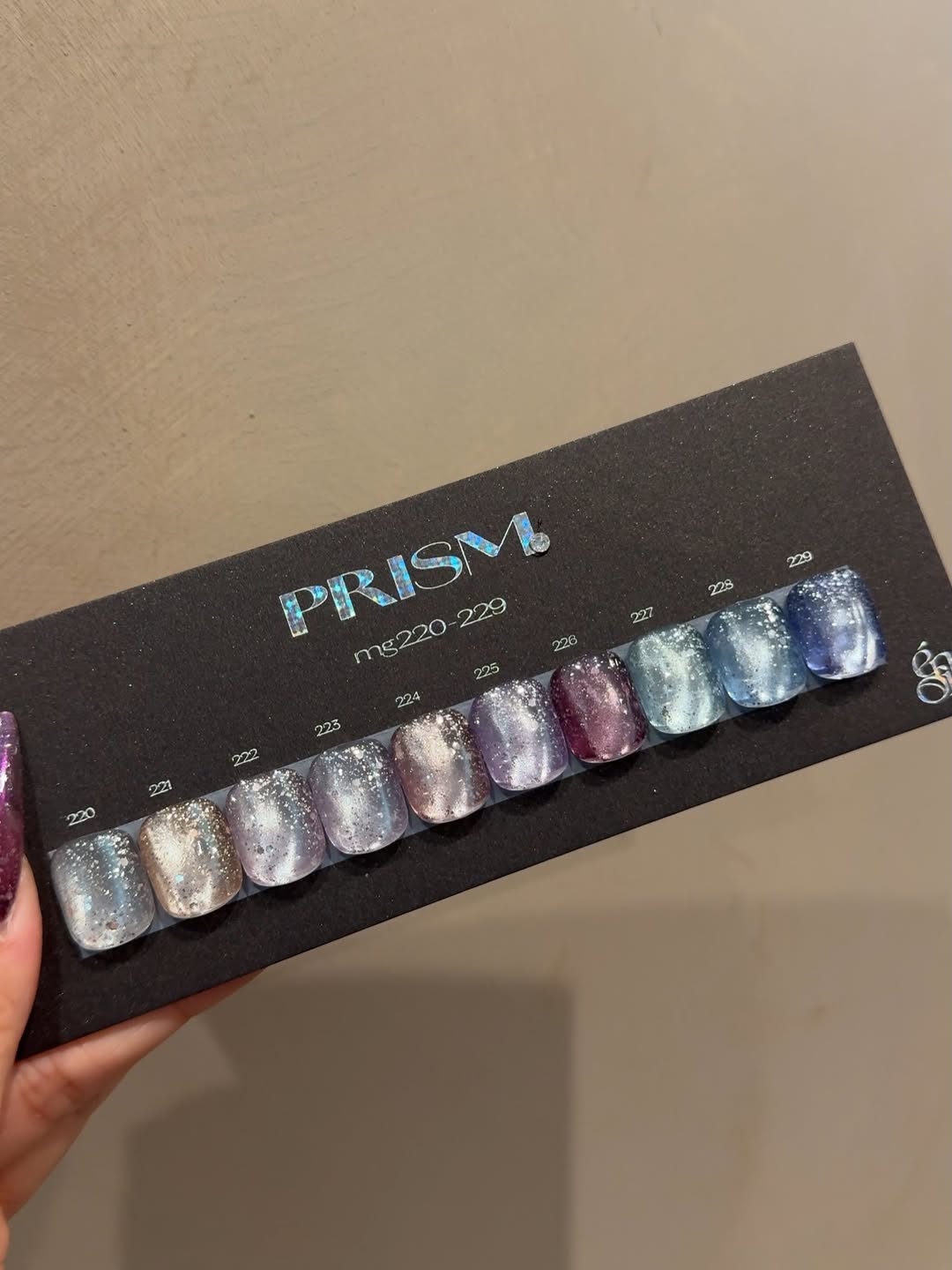 【新品】enoi PRISM mg220-229 Enoi Cat Eye Gel Polish - Prism Magnet Collection #MG220-229