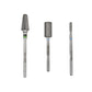 Erica's ATA Nail Drill Bits Gel Polish Removal Kit 3/32 (3pcs), professional nail drill, nail drill bits