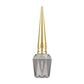 hard rock nails salon, Estemio Gel Polish GL39 Grey Multi Color Glitter
