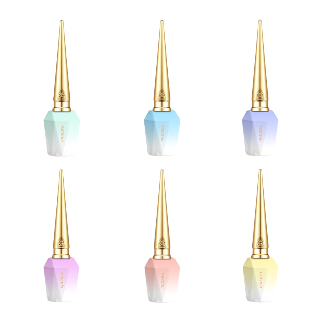 Estemio Watercolor Collection, estemio, estemio gel, korean gel, estemio usa, goodnail, korean nail supply, korean beauty supply, korean gel nails​, korean gel nail polish brands, best korean gel nail polish​