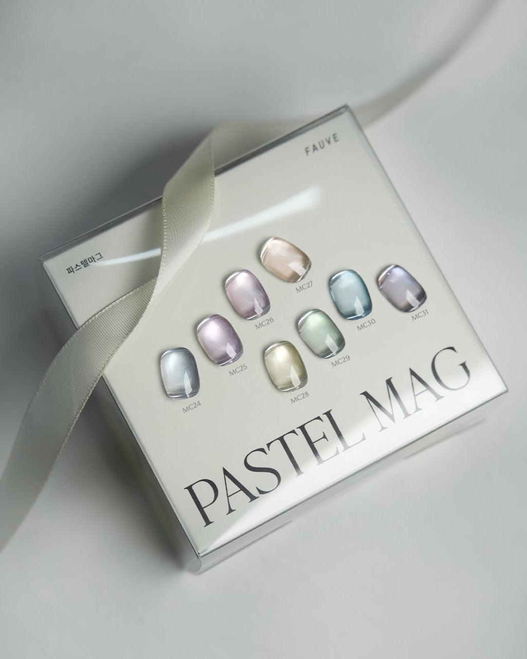 FAUVE Cat Eye Gel Polish - Pastel Mag Collection #MC24-31 (8pcs + Magnet)