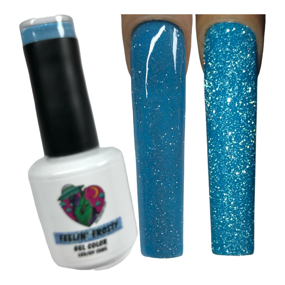Cruelty Free Gel Polish - Feelin' Frosty | Nailz By Dev Canada, nail art designs snowflakes