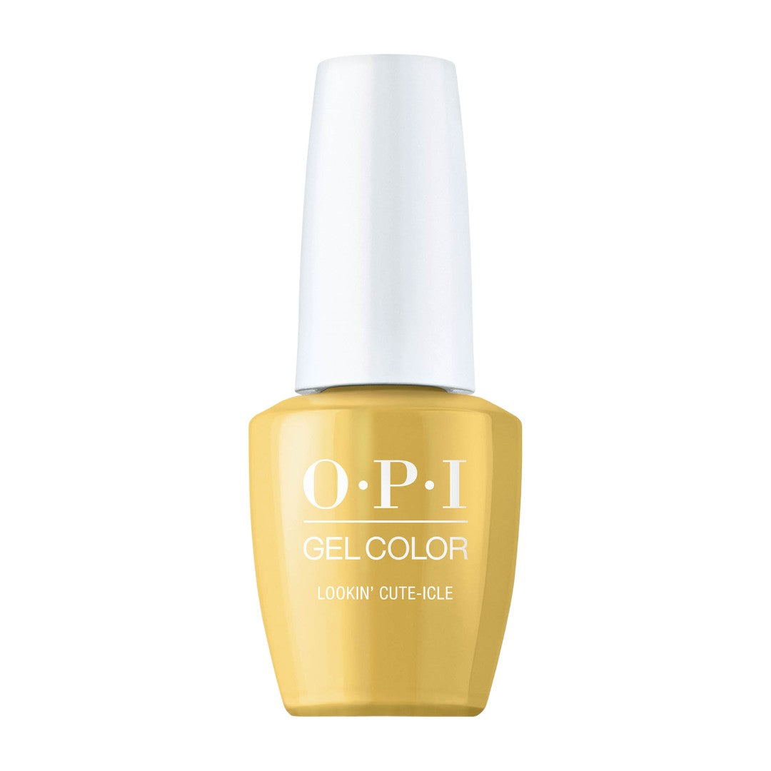 OPI Lookin' Cute-icle - Summer Yellow Gel Nail Polish, opi nail polish canada