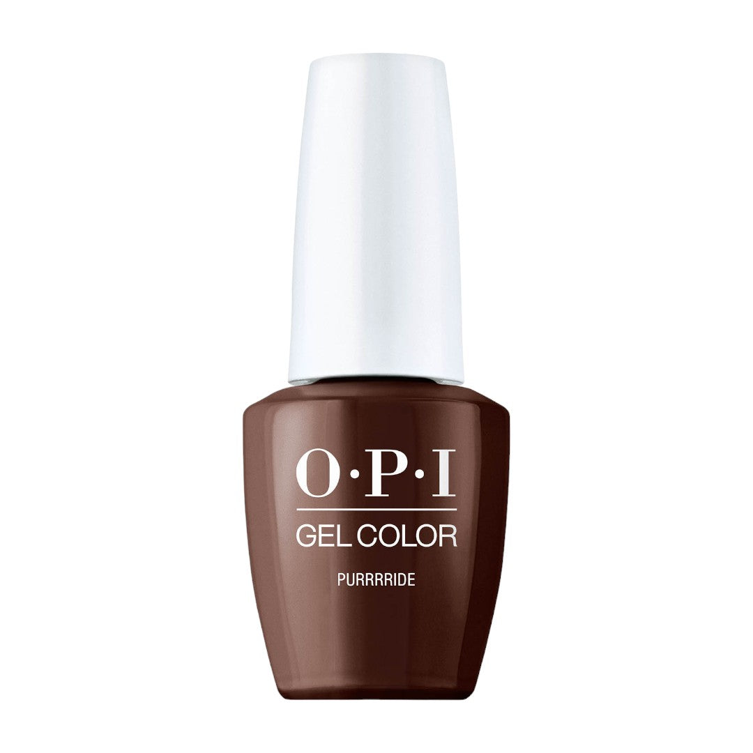 OPI Purrrride - Dark Brown Gel Nail Polish