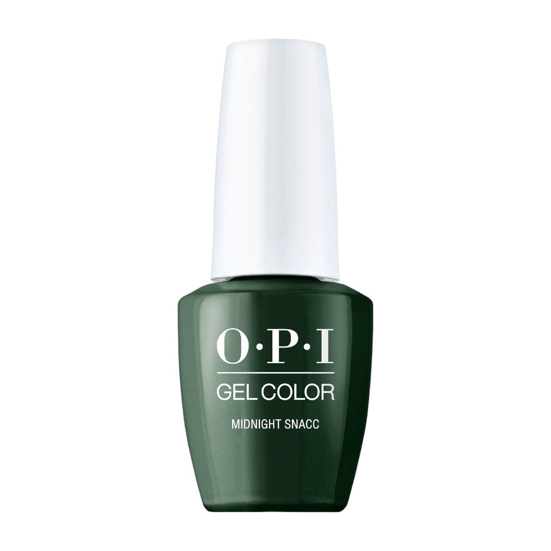 OPI Midnight Snacc - Dark Forest Green Gel Polish Colour