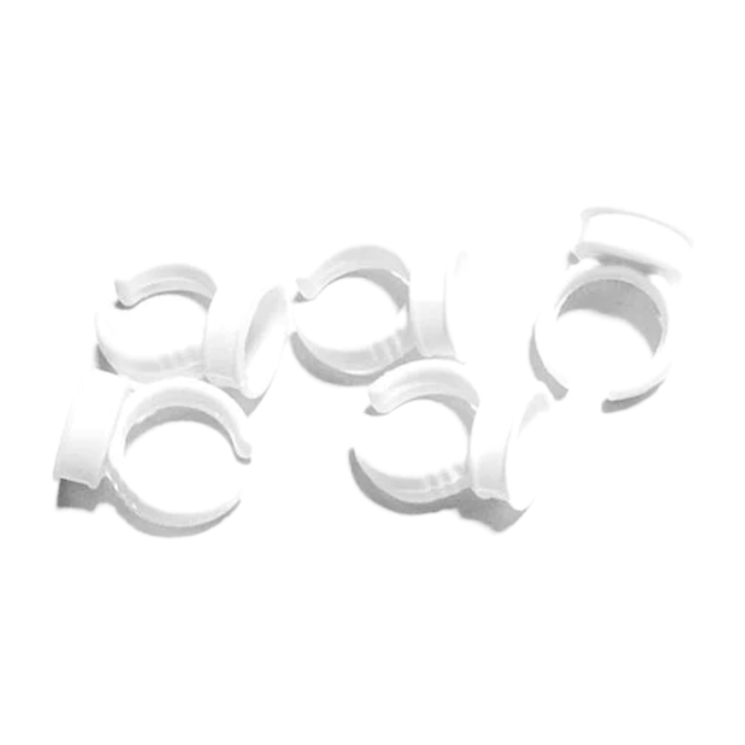 Disposable Eyelash Glue Ring (Pack of 100) #C6554