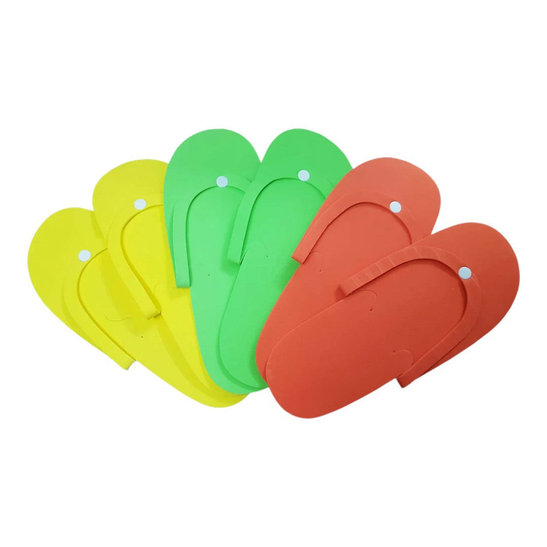 GMT Foam Pedicure Slipper - Button (Case of 360pcs) #920047