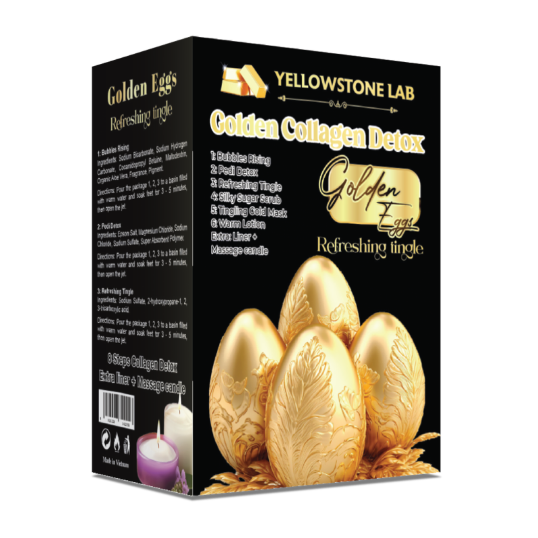 GMT Golden Collagen Detox 6 Step - Golden Eggs