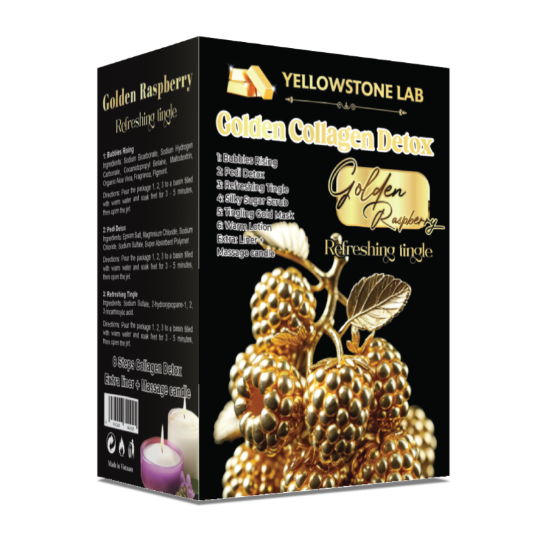 GMT Golden Collagen Detox 6 Step (Case of 36) - Golden Raspberry