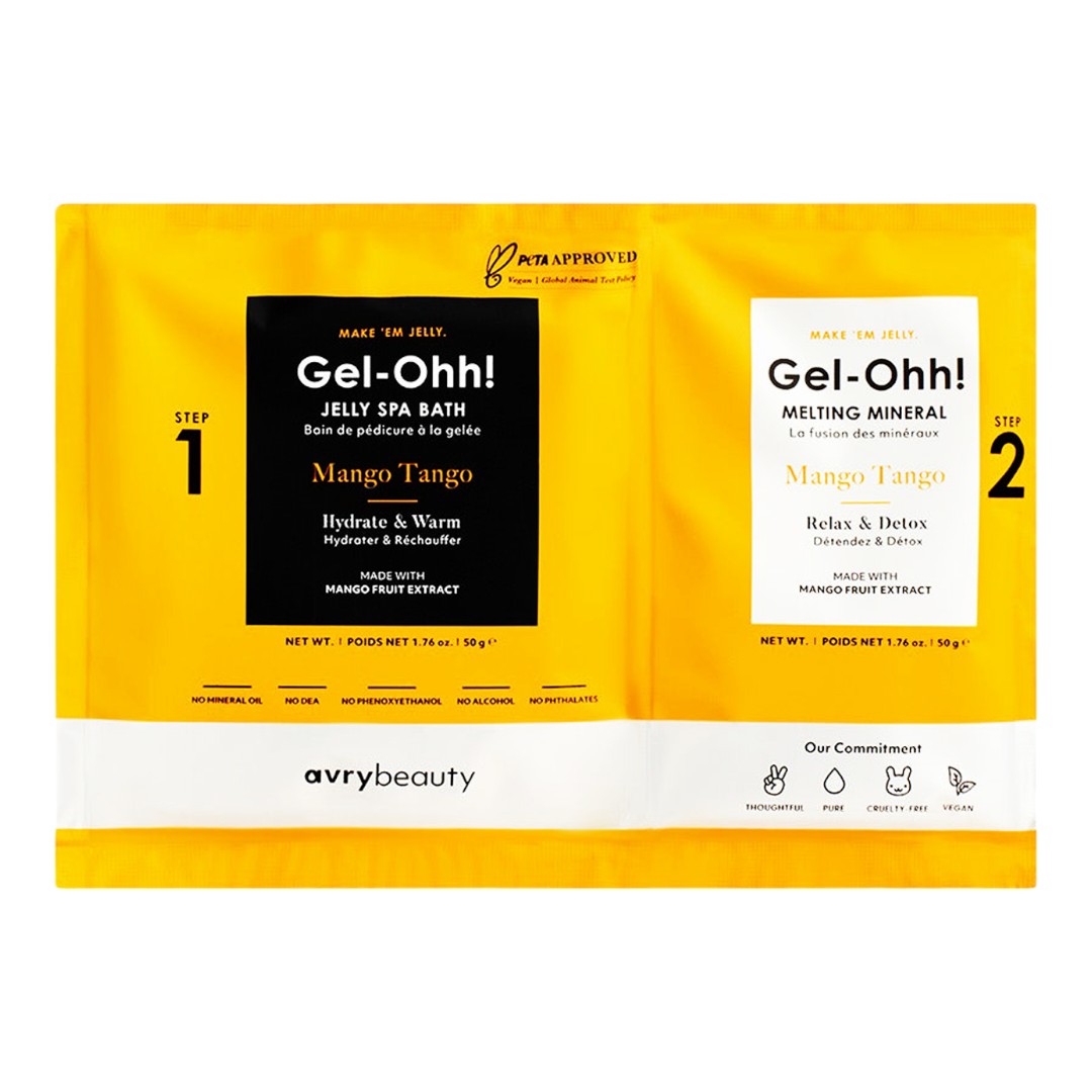 Gel-Ohh Jelly Spa Pedi Bath - Mango #AJ001MNG