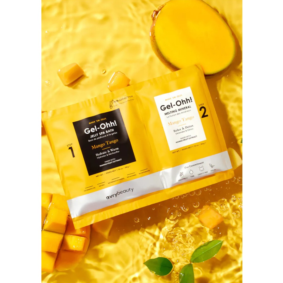 Gel-Ohh Jelly Spa Pedi Bath - Mango #AJ001MNG