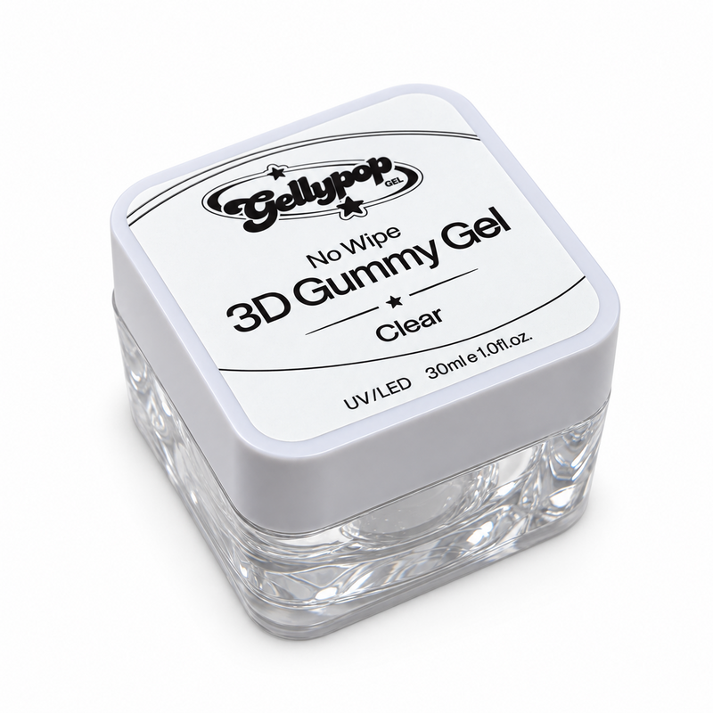 Gellypop Gel 3D Gummy Gel (HEMA/TPO-Free) - Clear (30ml/1.0oz)