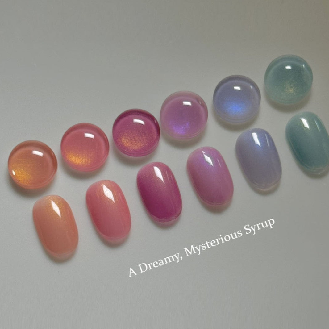Gentle Pink Gel Polish - Dreamy F/W 2025 Collection (12pcs)