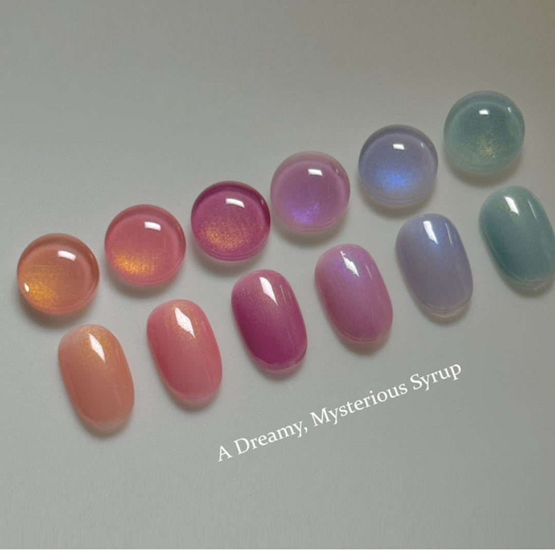 Gentle Pink Cat Eye Gel Polish - Rose Blush #ST116
