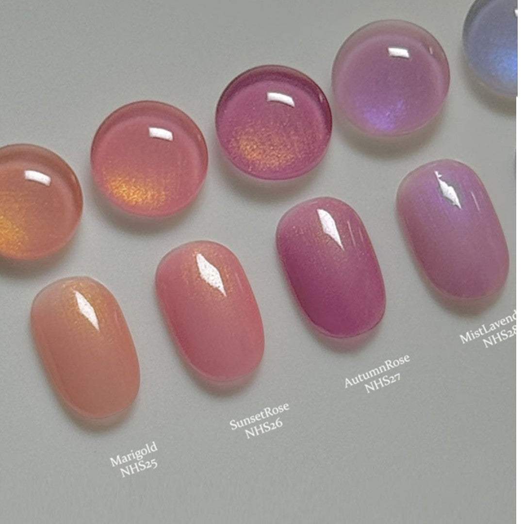 Gentle Pink Syrup Gel Polish - Marigold #NHS25