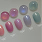 Gentle Pink Cat Eye Gel Polish - Sky Petal #ST119