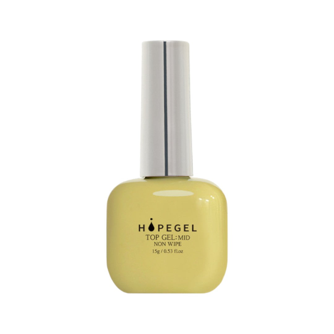 Gentle Pink Hope Gel Top Coat - Non-Wipe (Medium)