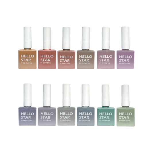 Gentle Pink Cat Eye Gel Polish - Cider Collection #ST95-106 (12pcs)
