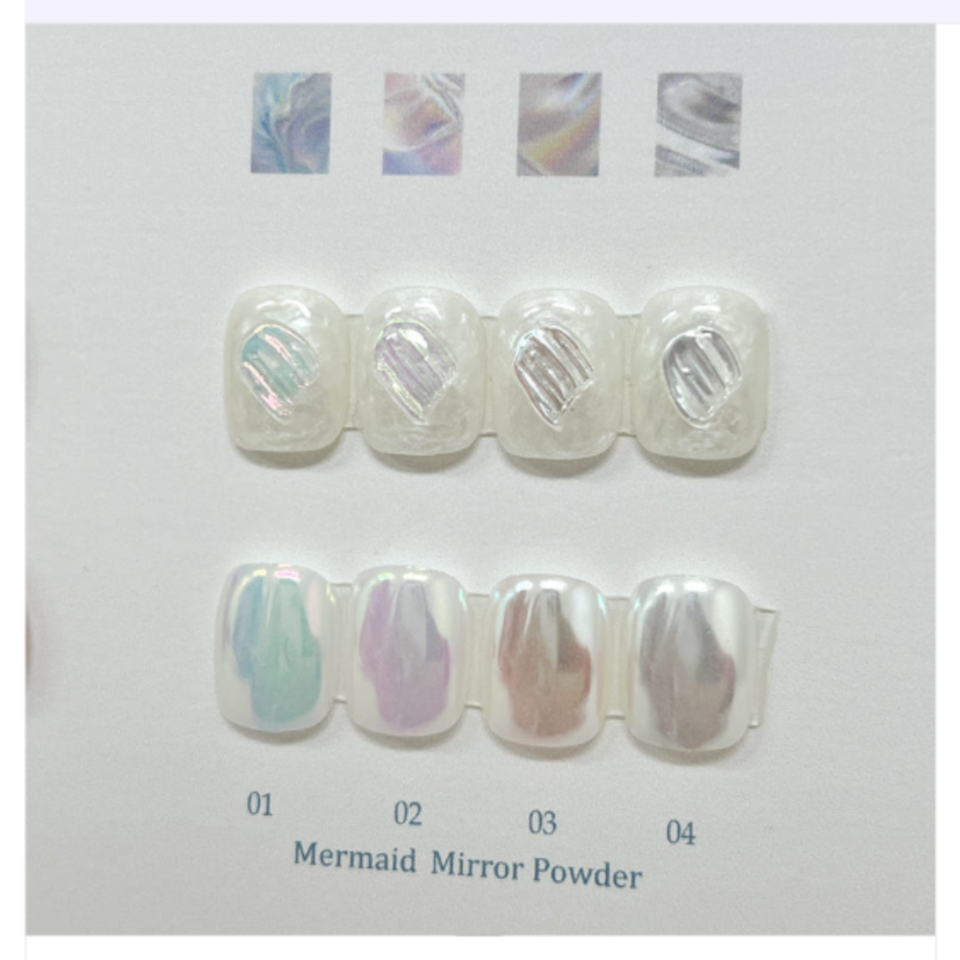 Gentle Pink Chrome Powder - Mermaid #3