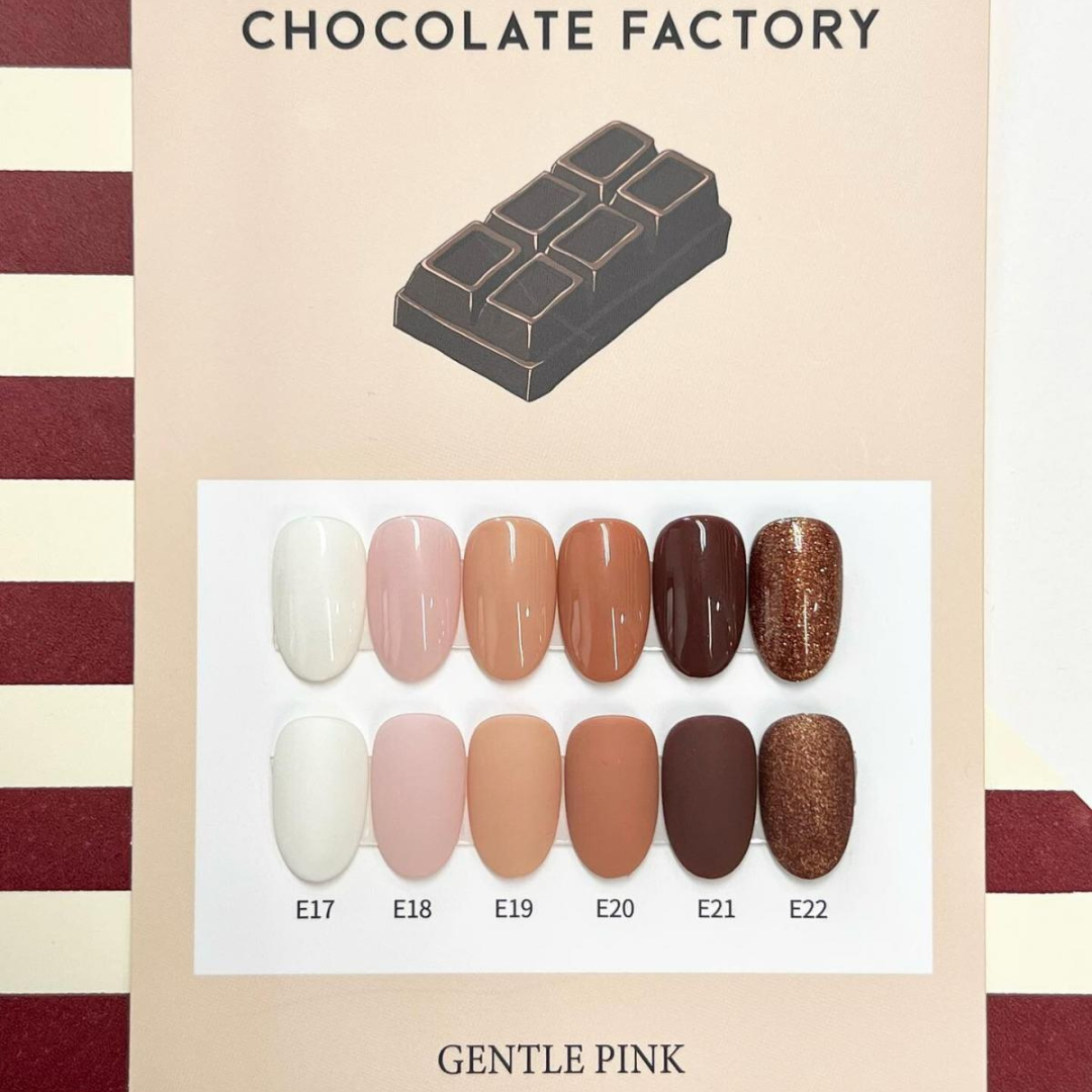 Gentle Pink Gel Colour #E19 Milk Chocolate