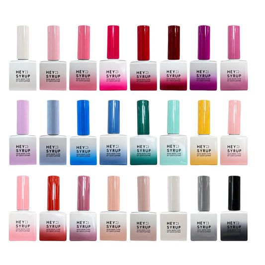 Gentle Pink Lucky You Collection, korean syrup gel polish, korean syrup nail gel​, korean gel nail polish​, korean gel polish​, korean nail polish, lucky nails blenheim​, jelly nail polish, natural nail color, jelly pink nails