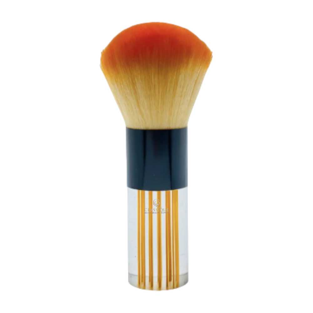Glass Dust Brush - Orange - Classique Nails Beauty Supply