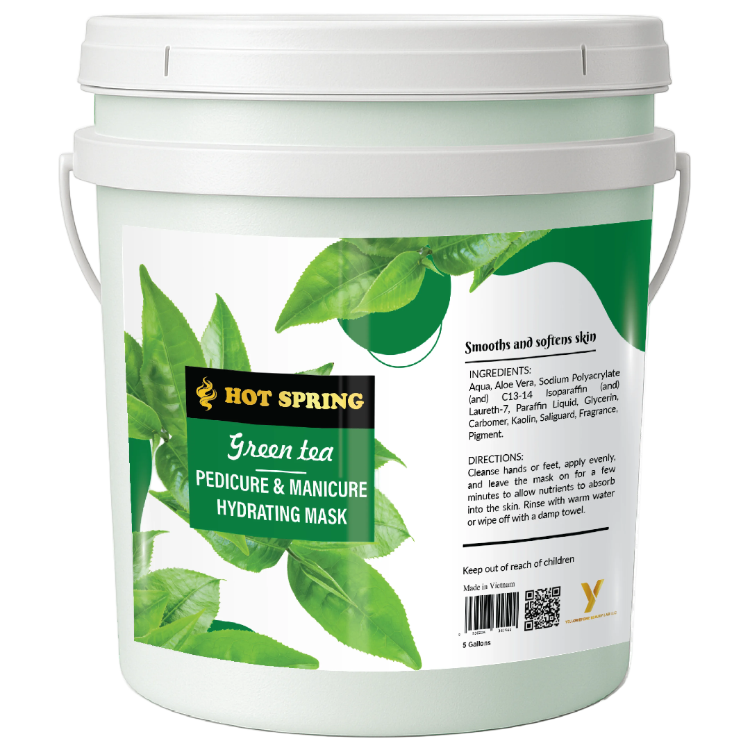 HOT SPRING Hydrating Mask 5 Gal - Green Tea