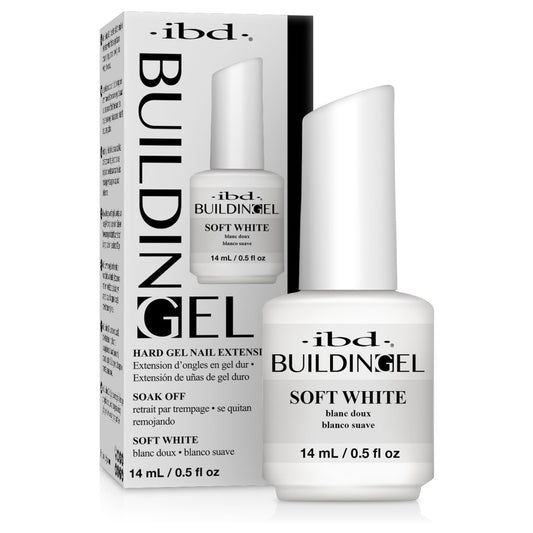 IBD Building Gel - Soft White (14mL/0.5oz)