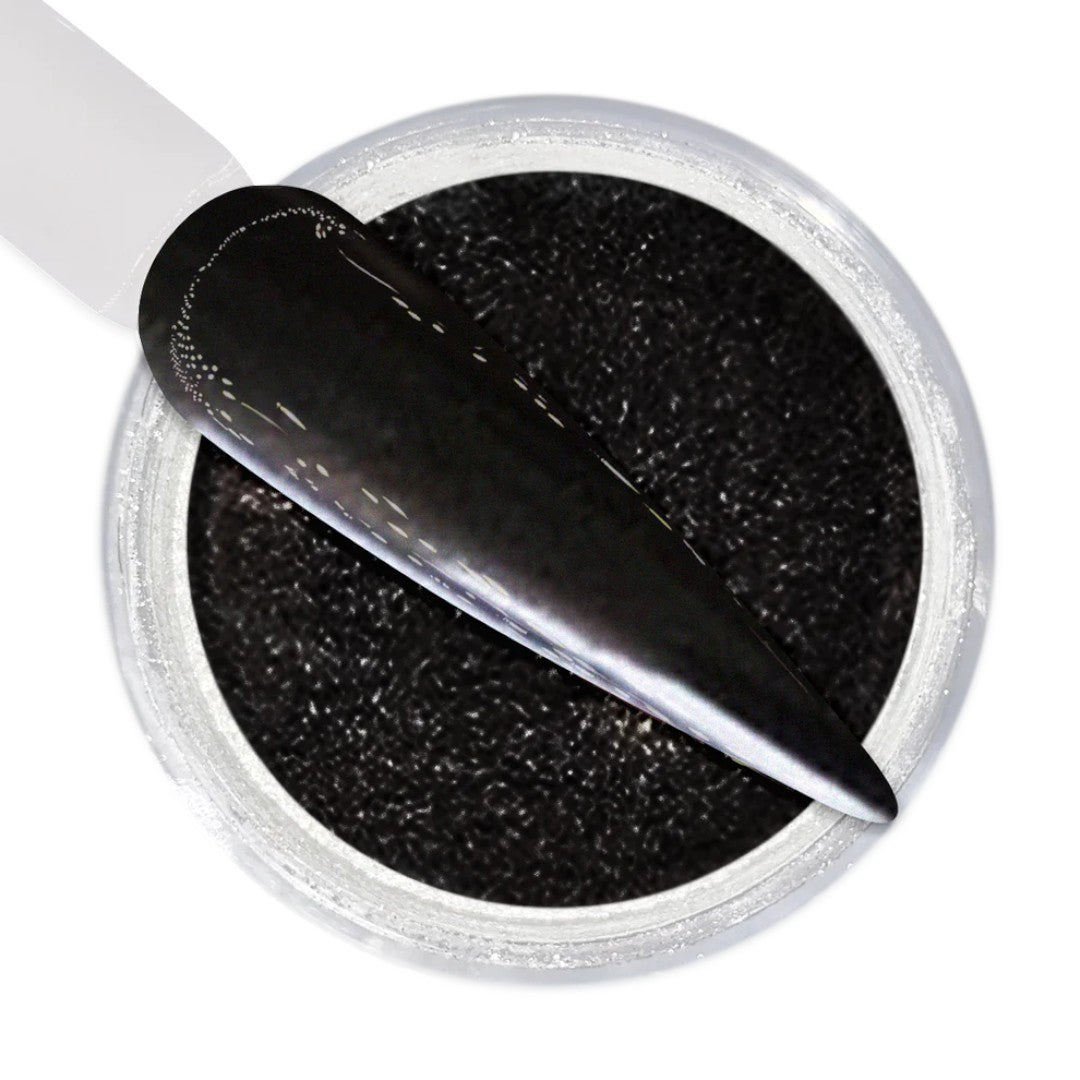 IGel Mirror Chrome Nail Powder - Black MC22