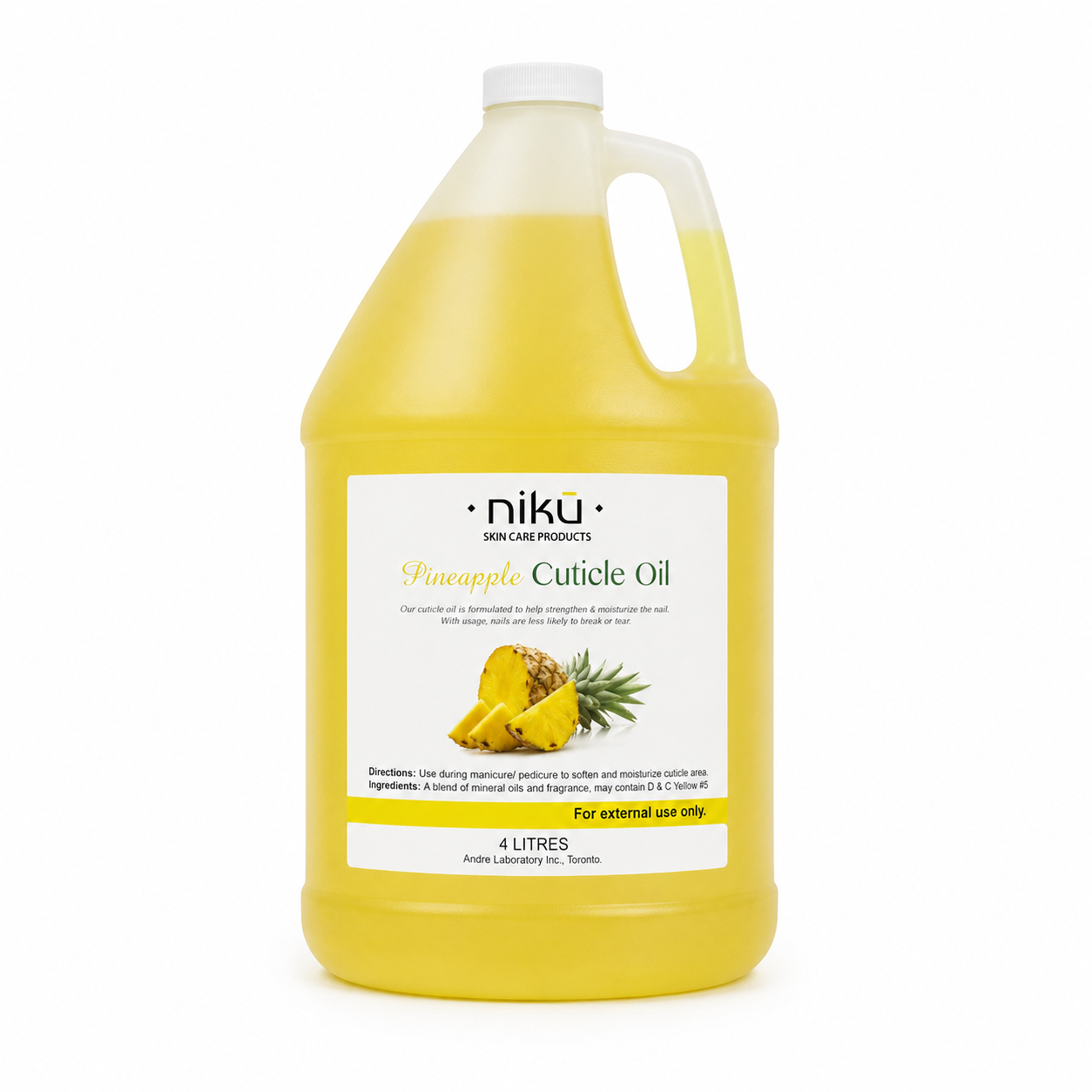 Niku Cuticle Oil (Pineapple) (1Gal) - Yellow