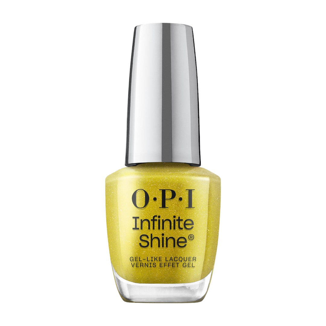 OPI Infinite Shine - Funshine | Shimmer Gold Nail Lacquer Gel