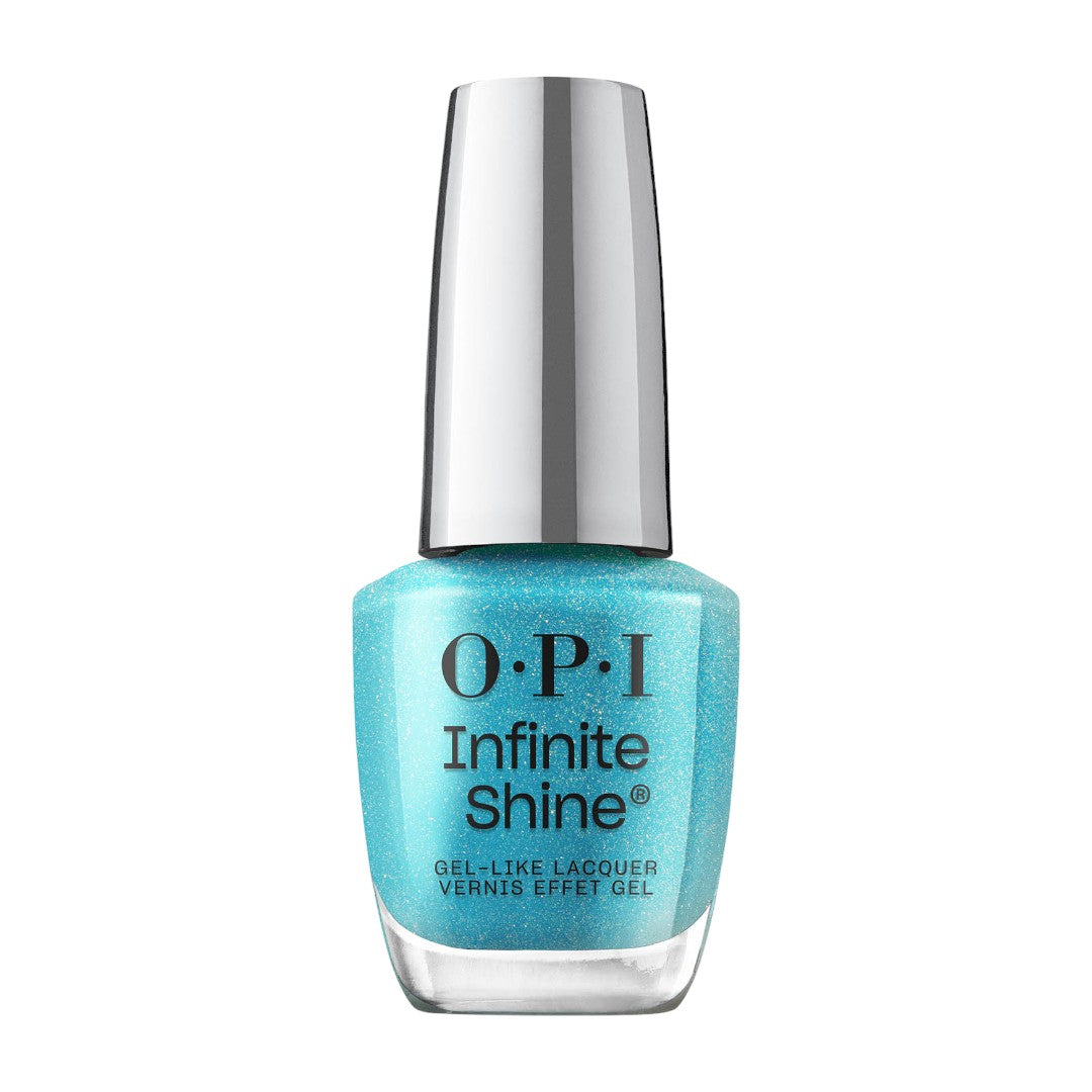 OPI Infinite Shine - On Cloud Fine | Shimmer Aqua Blue Nail Lacquer Gel