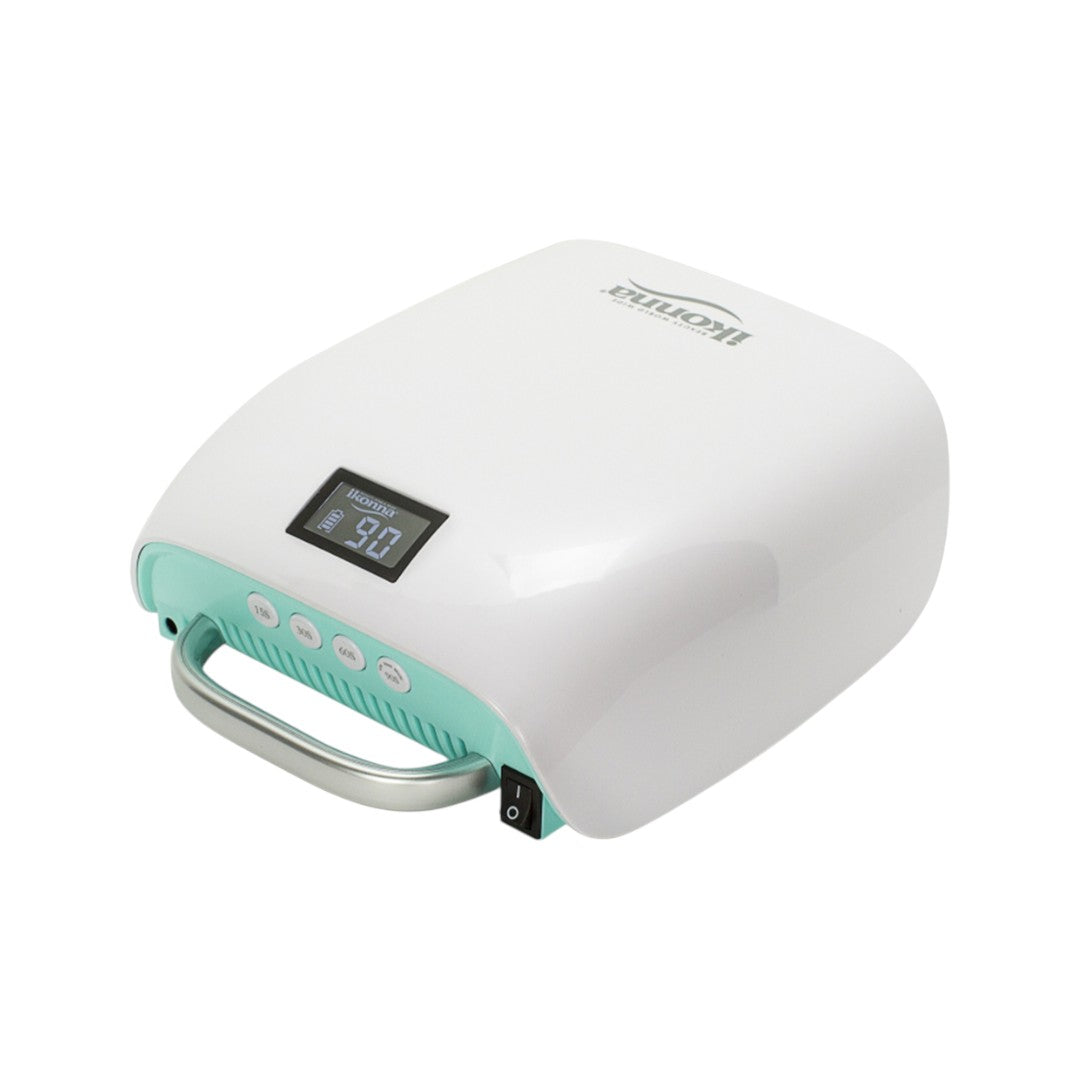 Ikonna LED/UV Nail Lamp - Rechargeable 36W/48W - White
