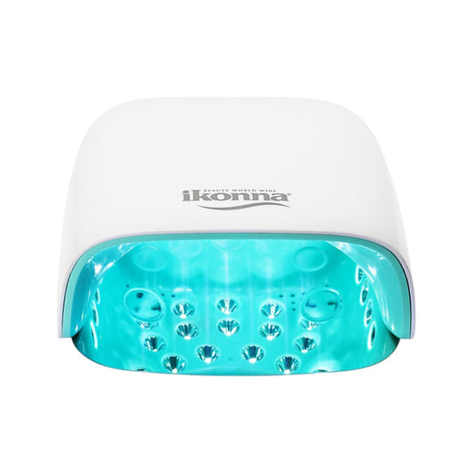 Ikonna LED/UV Nail Lamp - Rechargeable 36W/48W - White