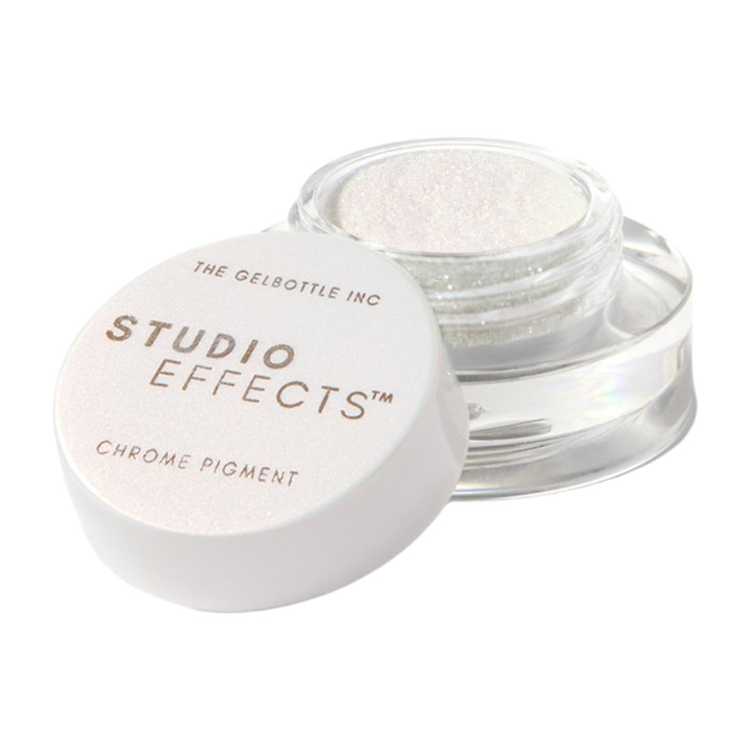 The Gel Bottle Chrome Pigment, Iridescent 3255, Chrome Nail Powder, chrome design nails, the gel bottle canada​, gel in the bottle​, the gel bottle inc​, vegan near me​, vegan​, nail salons near me, nails for you