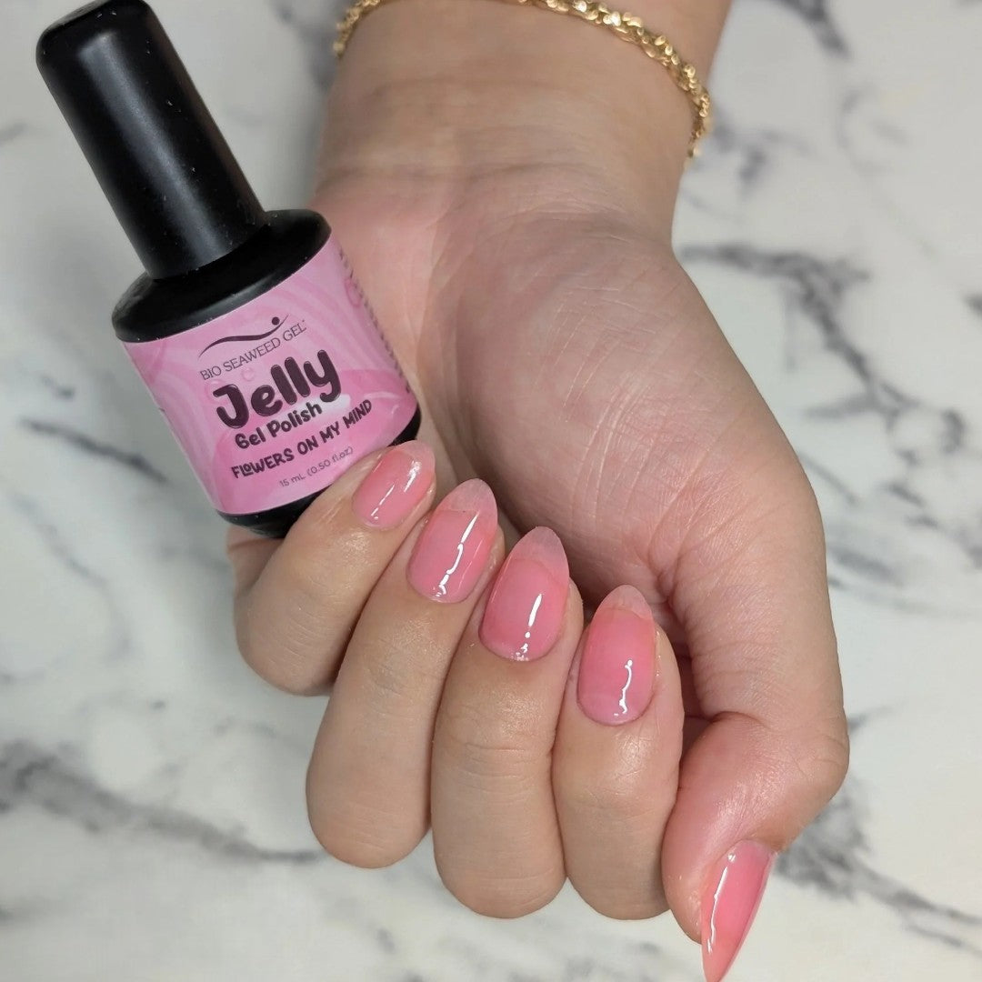 Bio Seaweed Jelly Gel Polish - Flowers On My Mind #J04
