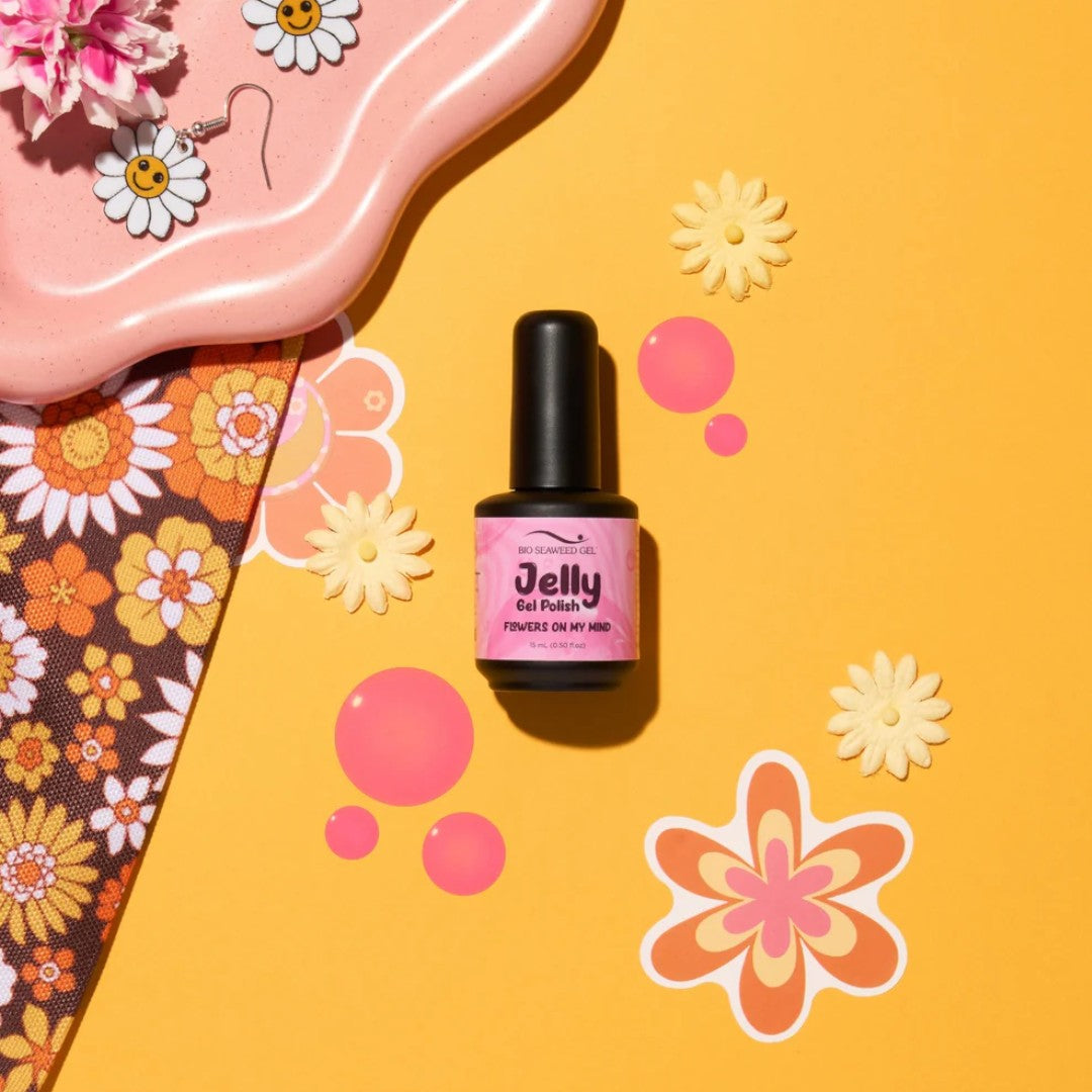 Bio Seaweed Jelly Gel Polish - Flowers On My Mind #J04