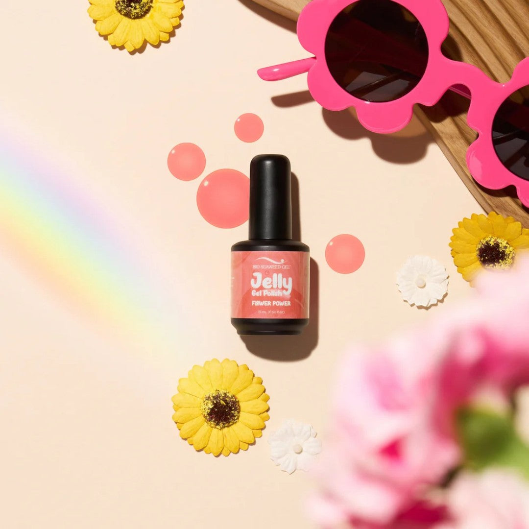Bio Seaweed Jelly Gel Polish - Flower Powder #J05