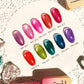Jel and Gel Cat Eye Gel Polish Ice Star 2 Collection (10pcs), best gel nail set