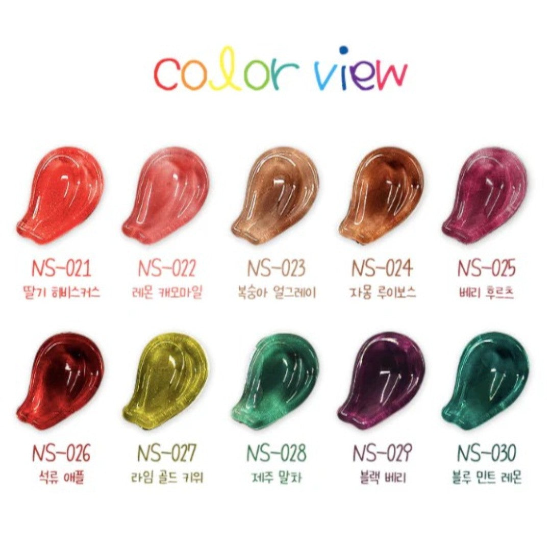 Jel and Gel Syrup Gel Polish - Nudy Ade 3 Collection #NS021-030 (10pcs)