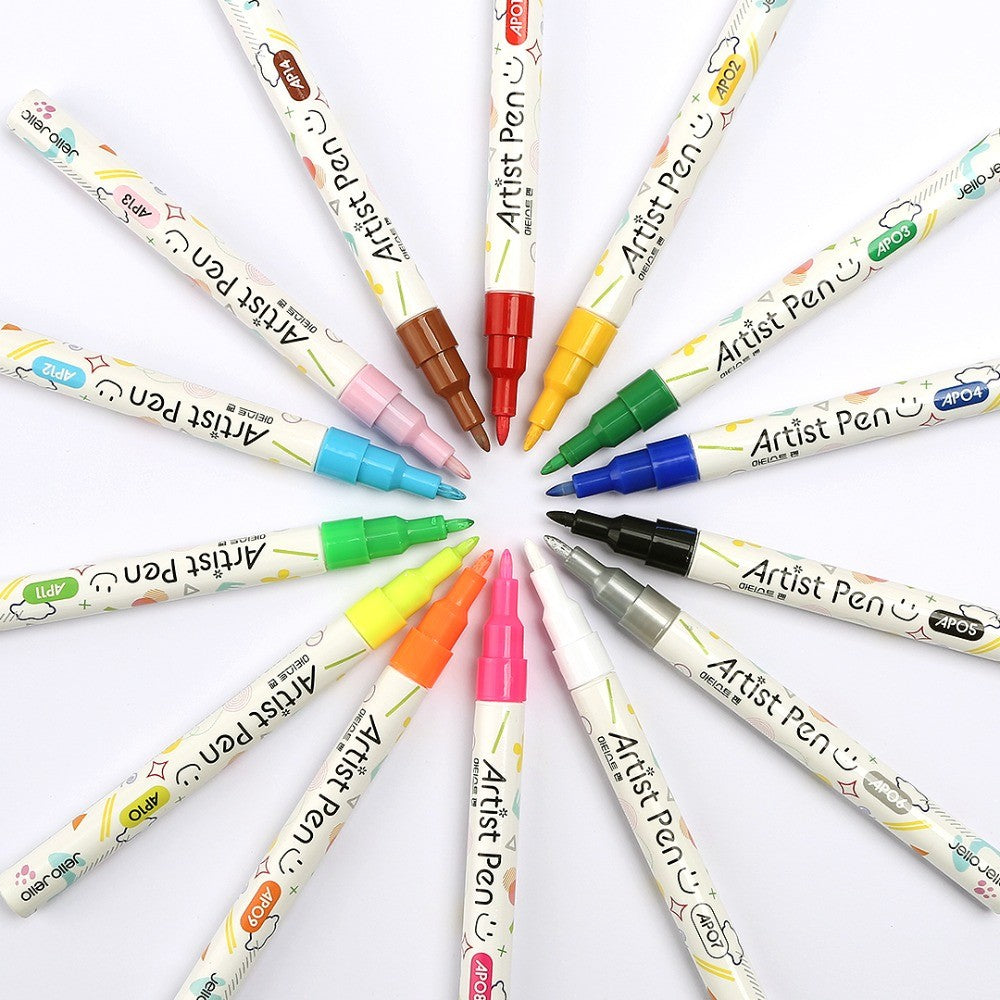 Jello Jello Premium Nail Drawing Artist Pen 14 Colors