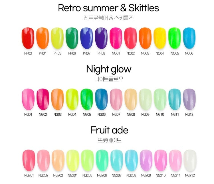 Kenzico Korean Gel Polish, Nightglow Gel Polish NG-06